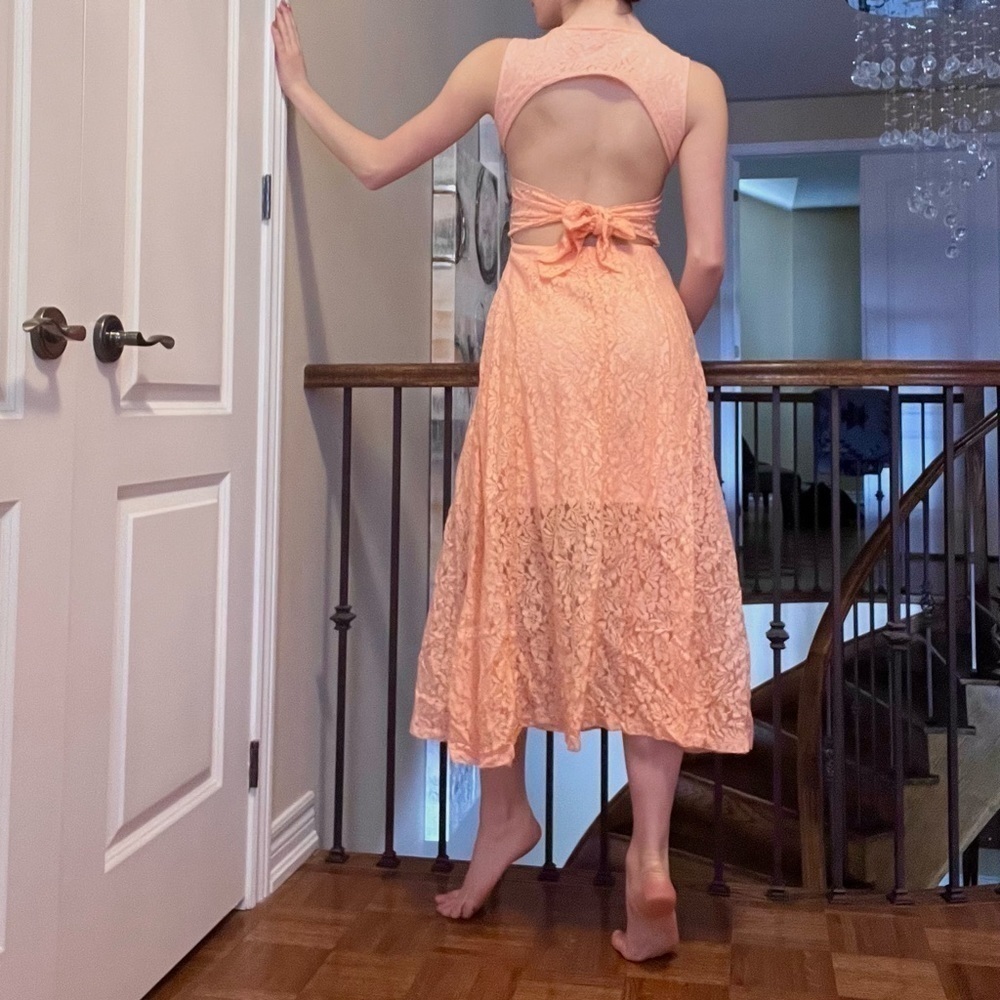 PEACH Summer Dress